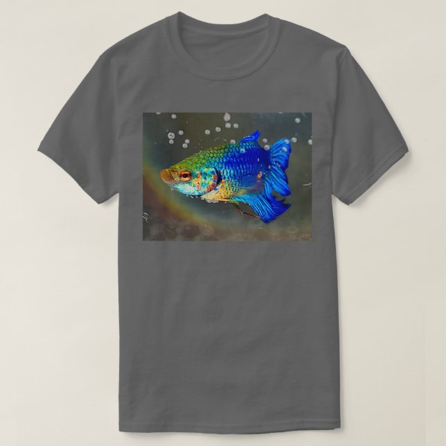 Camiseta Betta Fish 12 (Frente do Design)