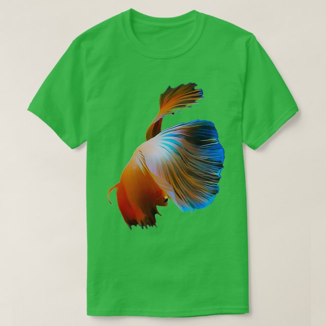 Camiseta Betta Fish 1 1 (Frente do Design)