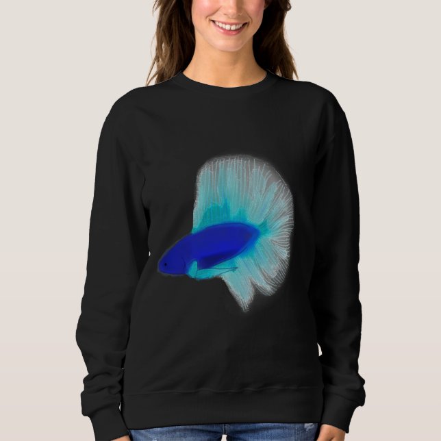 Camiseta Betta Fish Blue 66 (Frente)