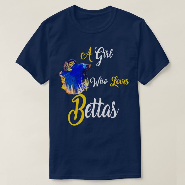 Camiseta Betta Girl 2 (Frente do Design)
