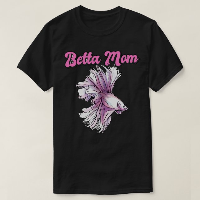Camiseta Betta Mãe Betta Splenders 1 (Frente do Design)