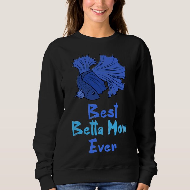 Camiseta Betta Mãe Nunca Azul Betta Fish Mãe (Frente)