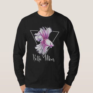 Camiseta Betta Mãe Siamese Lutando Peixes Por Um Aquarista