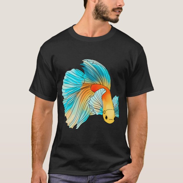 Camiseta Betta pastel (Frente)