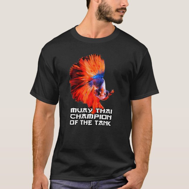 Camiseta Betta Peixe Combatente Siames (Frente)