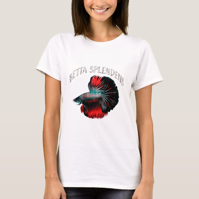 Camiseta Betta splendens (Frente)