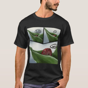 Camiseta Betta Vermelho no Modo 'Não Perturbe'