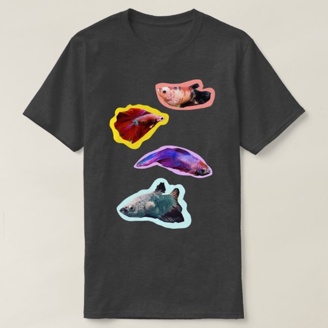 Camiseta Bettas 1 (Frente do Design)