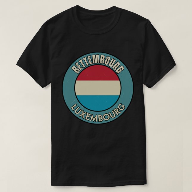 Camiseta Bettembourg, Luxemburgo (Frente do Design)