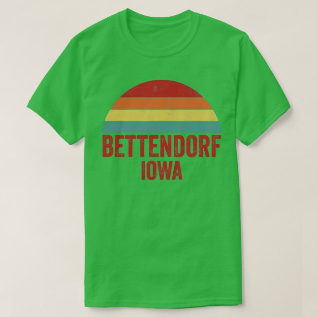 Camiseta Bettendorf Iowa (Frente do Design)