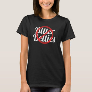 Camiseta Betties Amarradas Atravessando Círculo Vermelho