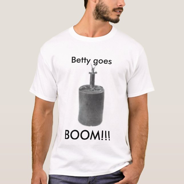 Camiseta betty, Betty vai, CRESCIMENTO!!! (Frente)