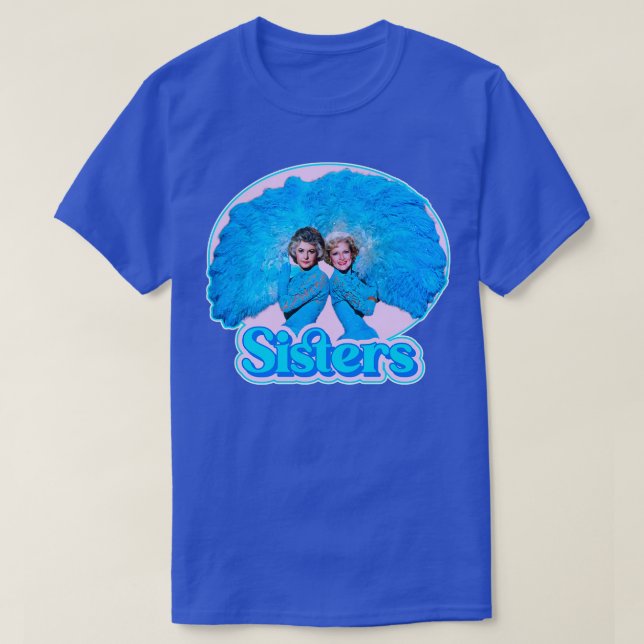 Camiseta Betty e Bea White Christmas Sisters (Frente do Design)
