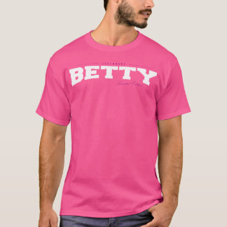 Camiseta Betty Nome Edição Limitada Divertida Retro Vintage