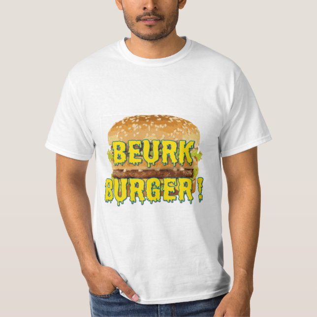CAMISETA BEURK BURGER (Frente)