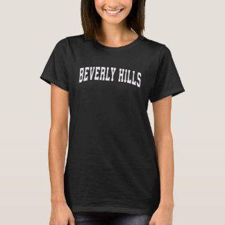Camiseta Beverly Hills California Vintage Athletic Sports B