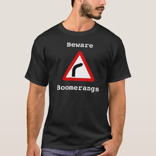 Camiseta Beware - Bumerangues (Frente)