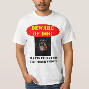 CAMISETA BEWARE DO CÃO