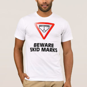 Camiseta Beware marcas de patim