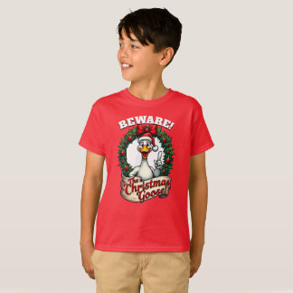 Camiseta BEWARE! The Christmas Goose! Watch you six!
