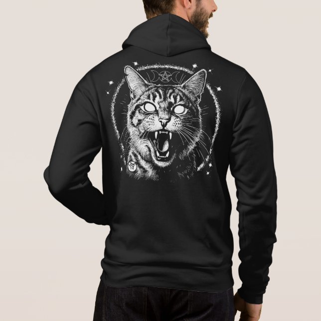 Camiseta Bewitched Tabby (Verso)