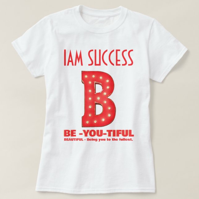 CAMISETA BEYOUTIFUL (Frente do Design)