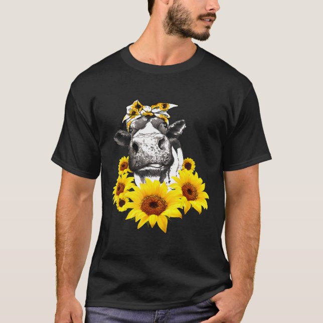 Camiseta Bezerra do Girassol Fazendeira Bezerra Vaca (Frente)