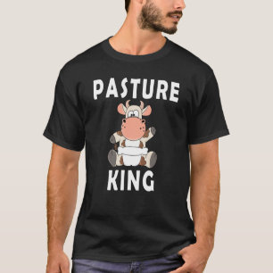 Camiseta Bezerro Bebê Rei do Pasto Com Fraldas