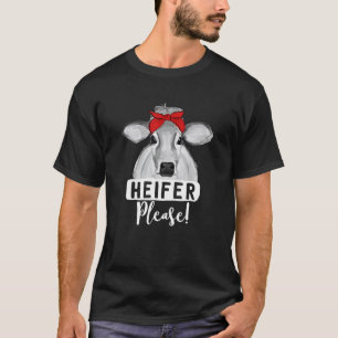 Camiseta Bezerro de Fazenda Vaca Por Favor Fazendeiro