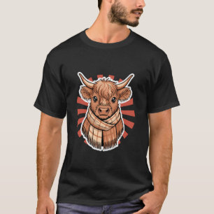 Camiseta Bezerro de Vaca das Terras Altas de Cachecol