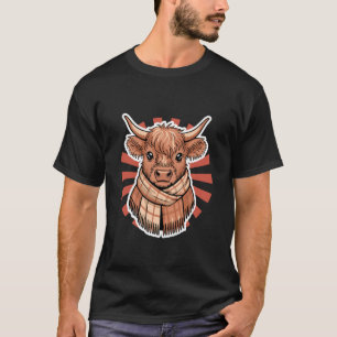 Camiseta Bezerro de Vaca das Terras Altas de Cachecol