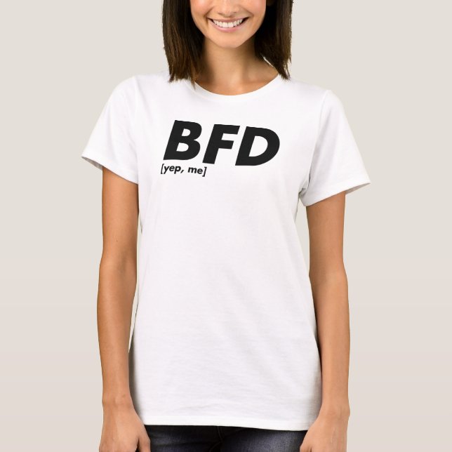 Camiseta BFD [sim, mim] (Frente)