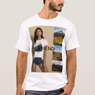 Camiseta BFF Beauty Tee: Presente Perfeito!