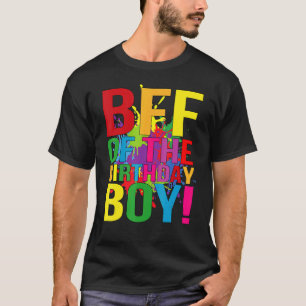 Camiseta BFF do menino de aniversário É o meu melhor irmão