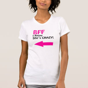 Camiseta BFF que EU SEI que é ENGRAÇADA LOUCO