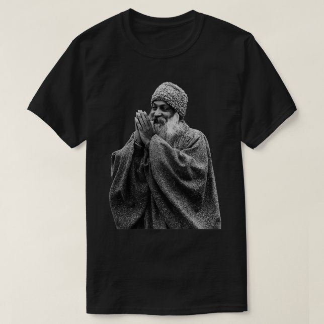 Camiseta Bhagwan Rajneesh Classic TSirt (Frente do Design)