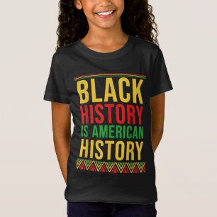 Camiseta BHM Oferece História Negra É História Americana Af