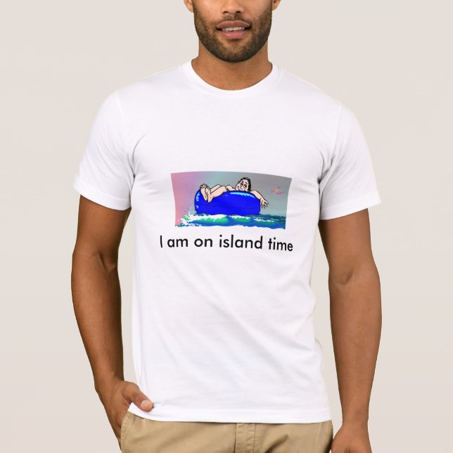 Camiseta BI am no tempo da ilha (Frente)