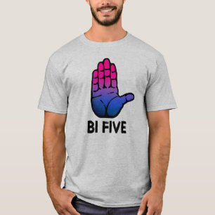Camiseta Bi Cinco Mão Alta