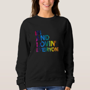Camiseta Bi E Lovin All Lgbtq Orgulho Bissexual Bi Prid