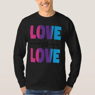 Camiseta Bi Prioridade Bissexual Sinalizador Amor É Amor