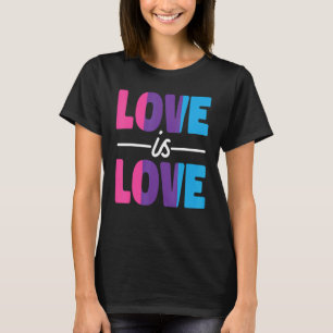 Camiseta Bi Prioridade Bissexual Sinalizador Amor É Amor 1