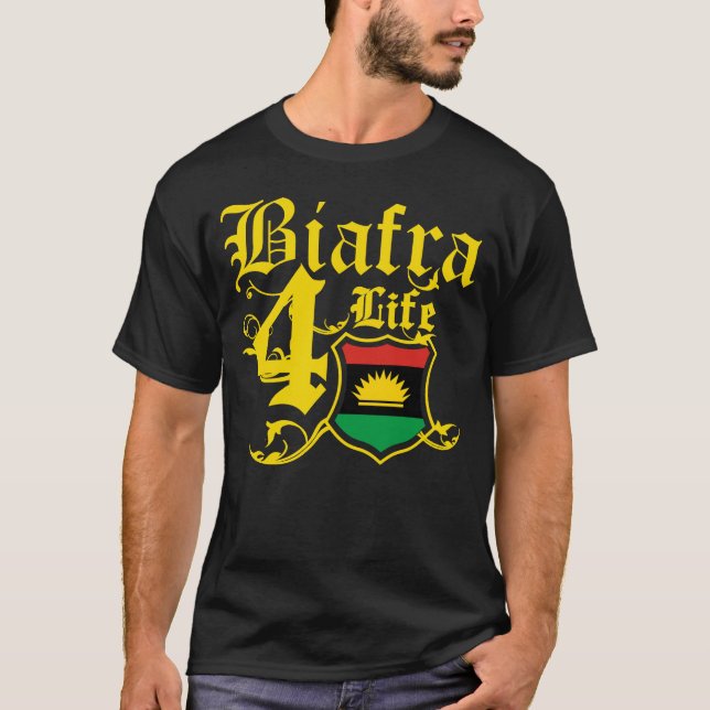 Camiseta Biafra 4 Life Ndigbo (Frente)