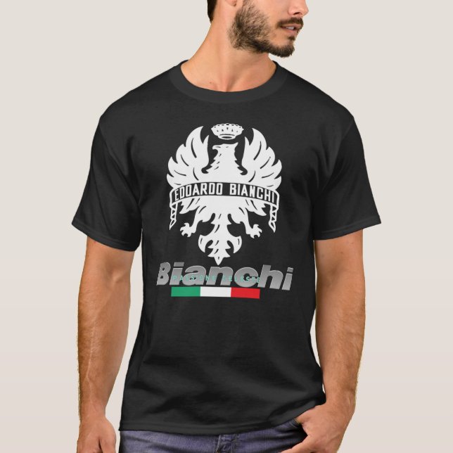 Camiseta Bianchi Bicicletas Edoardo Bianchi Passione Celest (Frente)
