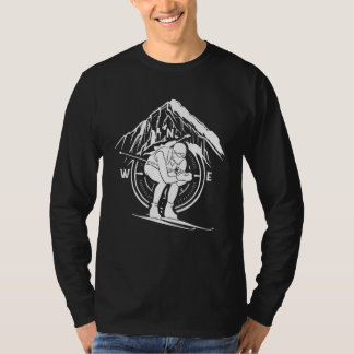 Camiseta Biathlon Ski Winter Sports Skiing Athlete Biathlet