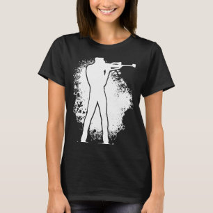 Camiseta Biathlon Winter Sports Snow Biathlete Cross Counte