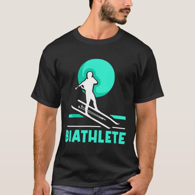 Camiseta Biatleta Esporte Biathlon (Frente)