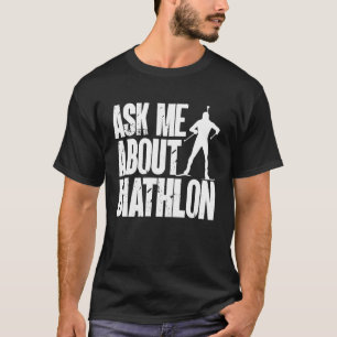 Camiseta Biatlo Biatleta Esqui de Fundo Tiro ao Alvo
