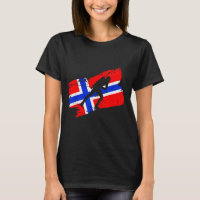 Biatlo noruega bandeira noruegueses esqui de fundo
