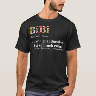 Camiseta BiBi feminino como avó mas muito mais legal G
